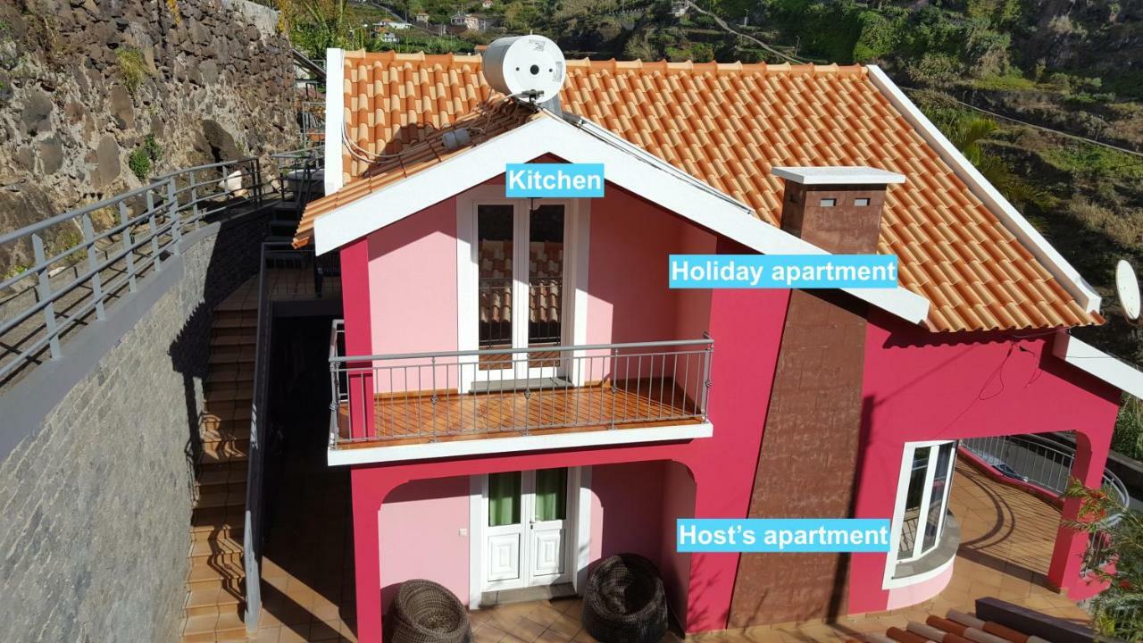 Pink House Apartment Ponta do Sol  Exterior foto